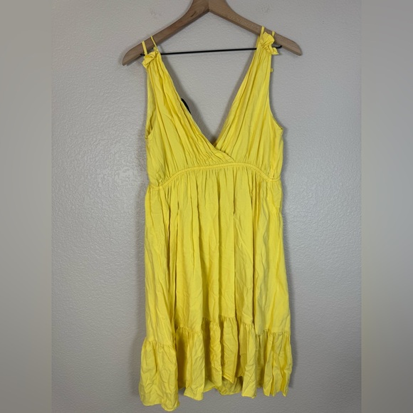 Majorelle Esther Midi Dress in Canary Yellow size Small $215 - Picture 8 of 12